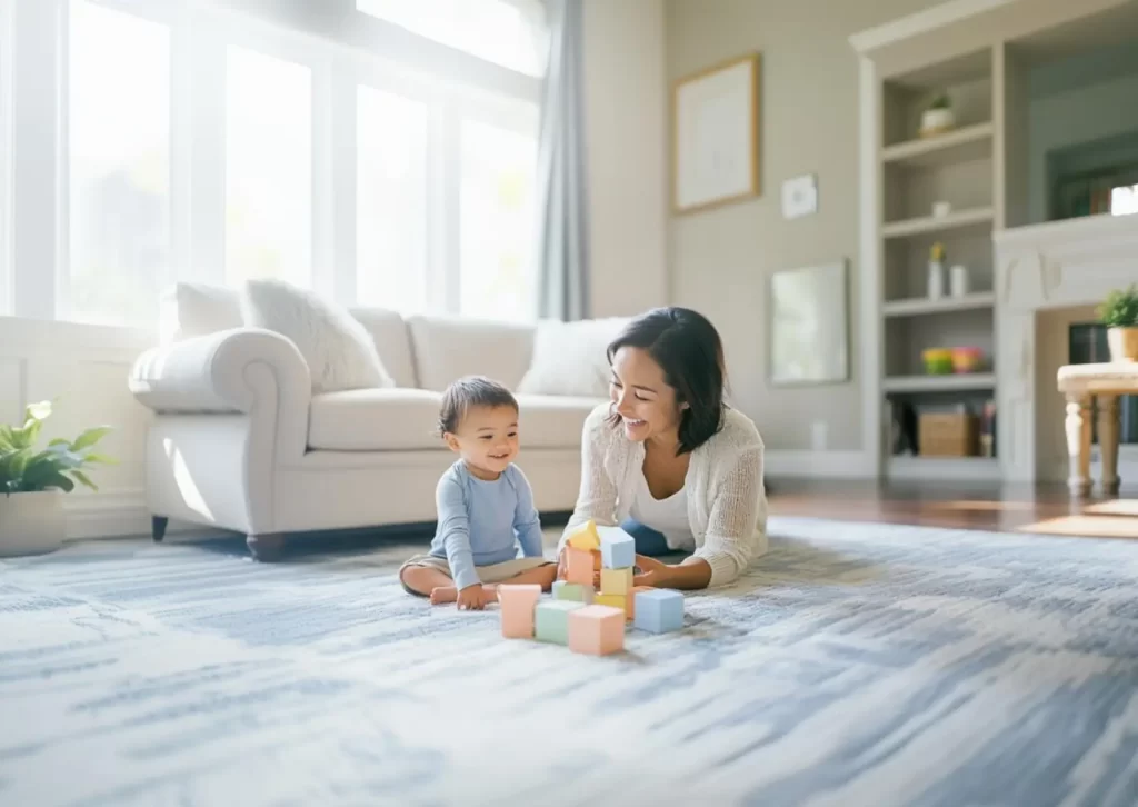 Nanny and Child Interaction