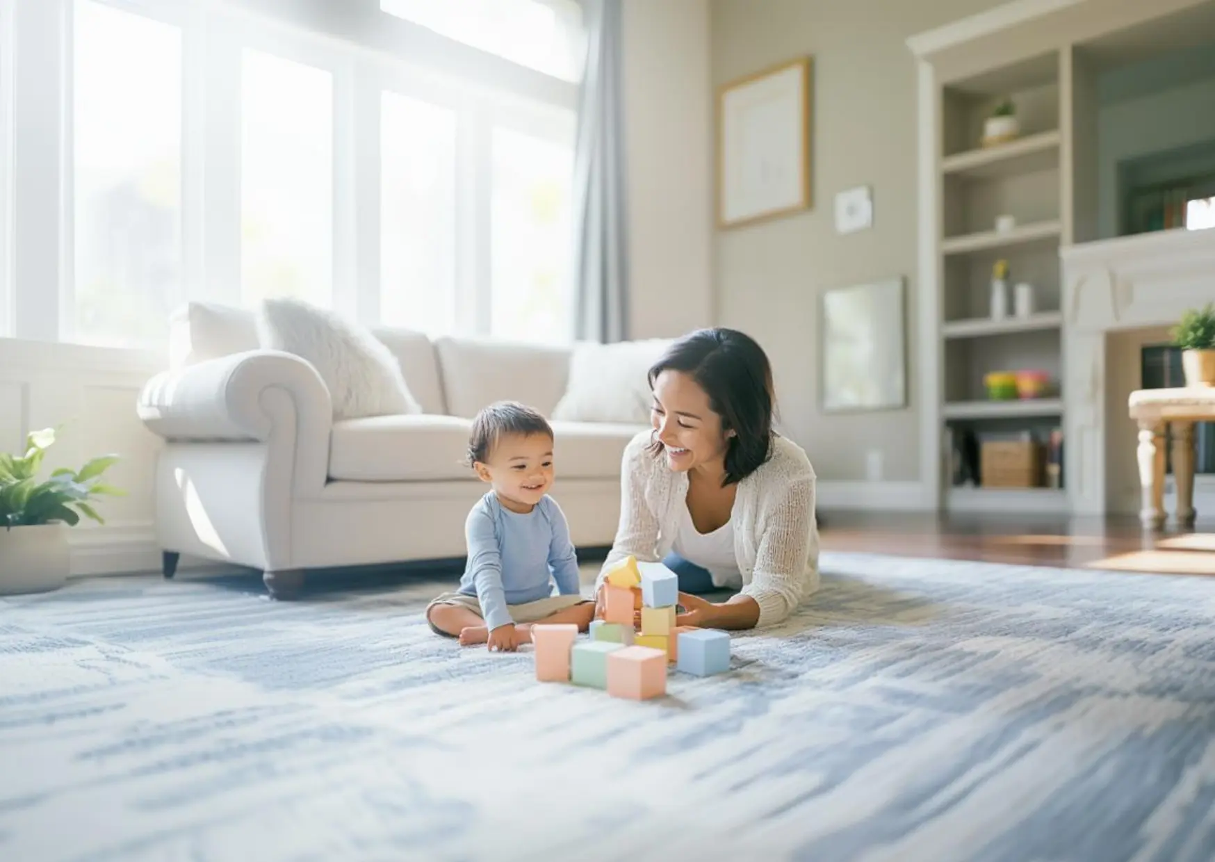 Nanny and Child Interaction